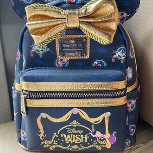 Disney wish cruise loungefly rapunzel